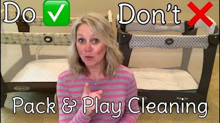 How To Clean Your Pack amp Play [upl. by Sabella382]