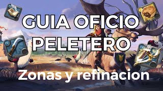 ⚔️ Albion Online ⚔️ Guía oficio peletero zonas set y donde refino  Consejos [upl. by Lladnor]