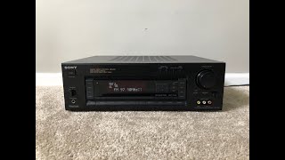 Sony STRD915 Home Theater Surround Receiver [upl. by Sibyls]