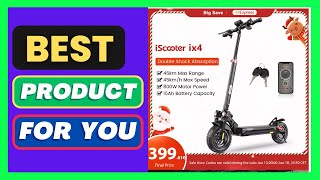 iScooter iX4 Electric Scooter 800W [upl. by Hartzell]