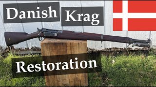 Restoration of a Danish Krag Jorgensen Engineers Carbine [upl. by Levitan625]