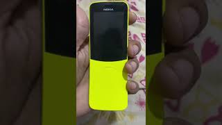 Nokia 8110 4g is using WhatsAppfull comfortable and best phone [upl. by Lynett]