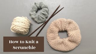 How to Knit a Scrunchie  an Annies Creative Studio FullLength Episode [upl. by Matelda]