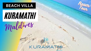 Kuramathi MALDIVES 🌞❤️  Beach VILLA  HD Room Tour  Maldives VLog [upl. by Heron141]