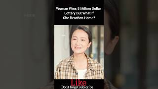 Woman Wins 5 Million Dollar Lottery But What If She Reaches Home shorts [upl. by Madelin]