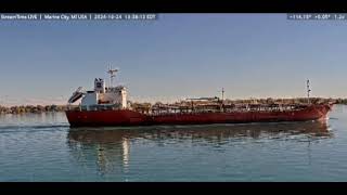 Jutlandia Swan Downbound for The Gulf of Mexico October 24 2024 [upl. by Marchal]