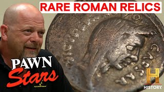 Pawn Stars TOP 7 ANCIENT ROMAN ITEMS OF ALL TIME [upl. by Nomahs861]