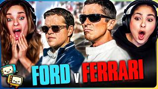 FORD v FERRARI 2019 Movie Reaction  First Time Watch  Christian Bale  Matt Damon [upl. by Teador]