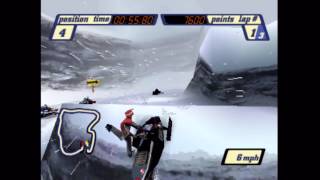 Sled Storm PS1 Gameplay [upl. by Bertina]