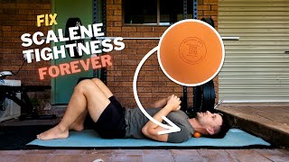 How to Permanently Loosen Scalene Muscle Tightness FOREVER [upl. by Esinal]