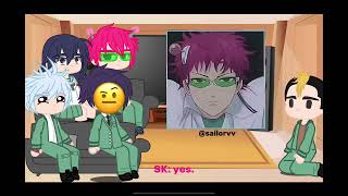 Saiki K reacts to saiki  READ DESC  1 [upl. by Noraa975]