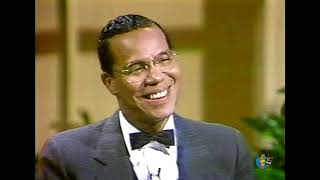 Minister Louis Farrakhan on Donahue 1985  First Appearance [upl. by Christos]