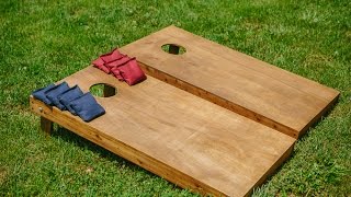 How To Make Cornhole Boards [upl. by Demetris208]