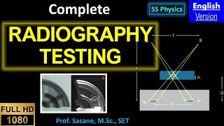 RADIOGRAPHY TESTING NDT X RAY GAMMA RAY INDUSTRIAL English Version [upl. by Ulphi]