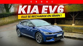 ESSAI KIA EV6  la parfaite voiture pour se lancer dans l’électrique [upl. by Kalikow831]