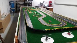 AFX SLOT CAR TRACK [upl. by Chute913]