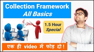 Collection Framework Basics in One Video  Hindi [upl. by Nolrah567]