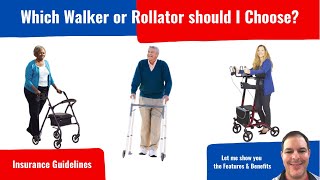 Choosing the Right Walker or Rollator [upl. by Asilrahc]