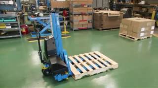 Pallet Positioner  UniLift from Bishamon [upl. by Aretta]