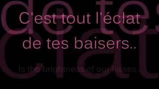 Céline Dion  Immensité French Lyric Video with English Translation [upl. by Blondie]