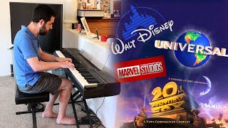 Favorite Movie Studio Logos on Piano [upl. by Ednargel]