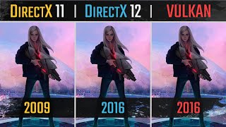Dx11 vs Dx12 vs Vulkan  1080P 1440P and 4K Benchmarks [upl. by Nelac]