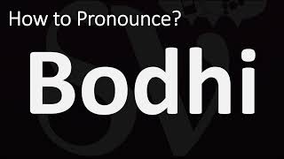 How to Pronounce Bodhi CORRECTLY [upl. by Eimarej146]