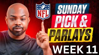 NFL Week 11 Predictions  The Best NFL Sports Bets  FanDuel  Draftkings [upl. by Enilamme]