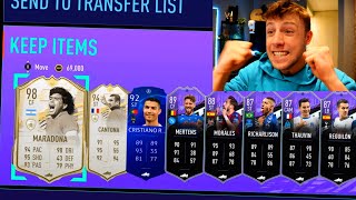 MY GREATEST PRIME ICON IN A PACK EVER  FIFA 21 PACK OPENING [upl. by Eckhardt]