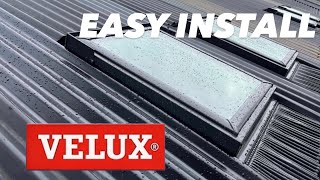 Velux Skylight installation Easy DIY quotAs seen on the Blockquot [upl. by Asilrac525]