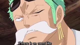 Roronoa Zoro the EPIC FAIL in Directions [upl. by Aiciruam711]