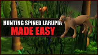 Quick Guide to Hunting Spined Larupia in OSRS  Hunter Guide  Hunters Rumours [upl. by Aldarcie]