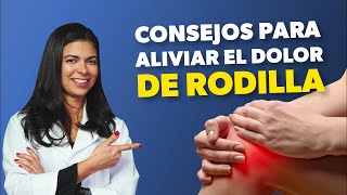 5 consejos para tratar el dolor en la rodilla [upl. by Ellehcil]