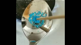 CuSO45H2O  Copper II sulphate pentahydrate [upl. by Ane]