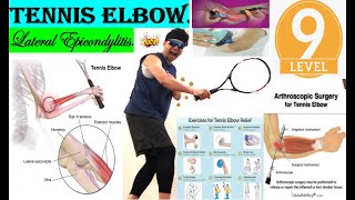 Major Exercise of Tennis Elbow or Lateral EpicondylitisPain in the Elbow  Level 9 [upl. by Eyla853]