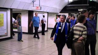 1938 tube stock Heritage run Charing Cross Jubilee platforms 2009 [upl. by Alvinia]