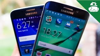 Samsung Galaxy S6 vs S6 edge [upl. by Wing]