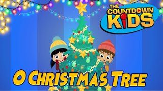 O Christmas Tree  The Countdown Kids  Kids Songs amp Nursery Rhymes  Lyric Video [upl. by Notsle954]