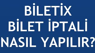 Biletix Bilet İptali Nasıl Yapılır [upl. by Valera282]