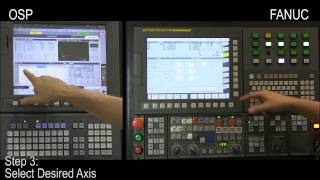 CNC Control Procedures Okuma OSP amp FANUC “Work Zero Offset” [upl. by Tdnarb]