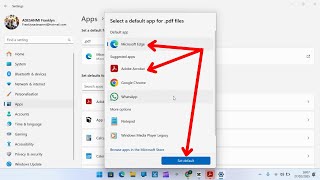 How to Change Default PDF Viewer in Windows 11 from Microsoft Edge to Adobe [upl. by Janyte489]