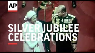 THE QUEENS SILVER JUBILEE CELEBRATIONS [upl. by Ztnahc]