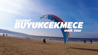 ISTANBUL  Buyukcekmece 4K 60fps Natural Sound and Walking Tour [upl. by Viquelia]