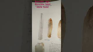 Microliths Mesolithic age tools history upsc geography uppsc [upl. by Seligmann]