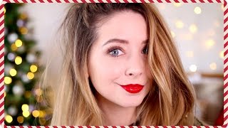 Festive Makeup Look  Zoella [upl. by Malvia]