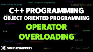 Operator Overloading in C Programming  C Programming for Beginners [upl. by Derfniw136]