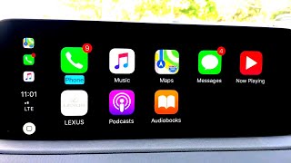 How to use Apple Car Play in 2020 Lexus RX350 [upl. by Euphemiah]