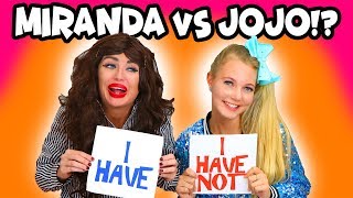 JoJo vs Miranda Never Have I Ever Real or Fake Totally TV [upl. by Danice70]