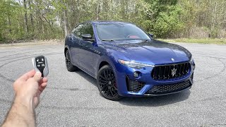 NEW Maserati Levante GranSport Start Up Exhuast Test Drive Walkaround POV and Review [upl. by Surtemed]