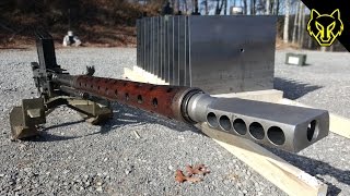 20mm Anti Tank Lahti vs 16 Steel Plates slow motion Richard Ryan [upl. by Krell]